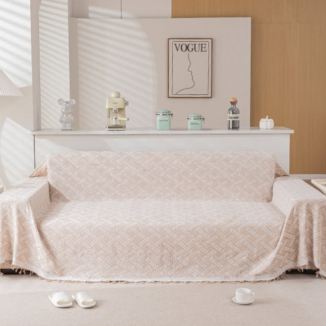 寢室安居 沃爾格高密織防貓抓四季沙發罩, 赫拉, 1個