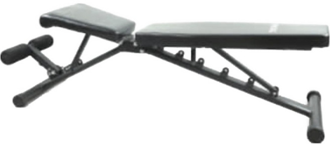 플러그피트니스 각도조절벤치 폴딩 인클라인벤치 P-1, 1개