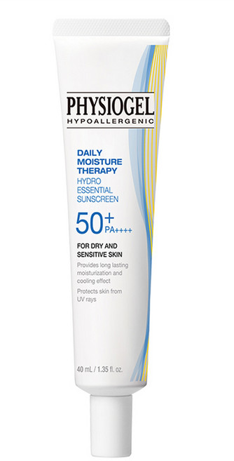 PHYSIOGEL 潔美淨 層脂質水光保濕防曬乳 SPF50+ PA++++, 40ml, 1條