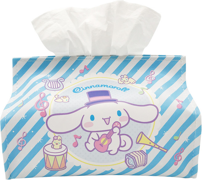 Sanrio 三麗鷗 大耳狗PU三角面紙套, 藍色
