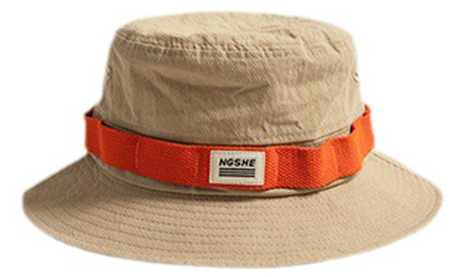 Chill Outdoor 撞色遮陽帽, 卡其色