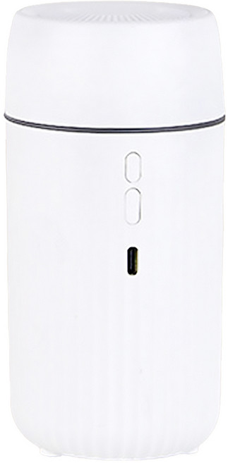 Life Shopping 來雪拚 車用火焰香薰機 100ml, CAAD0073WT, 白色