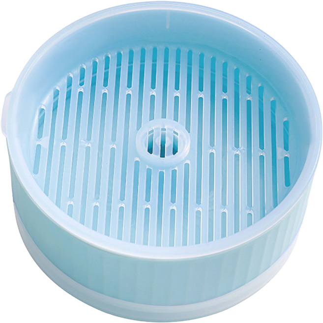 喵汪森林 水培貓草盒 16 x 16 x 5cm 藍色, 110g, 1個