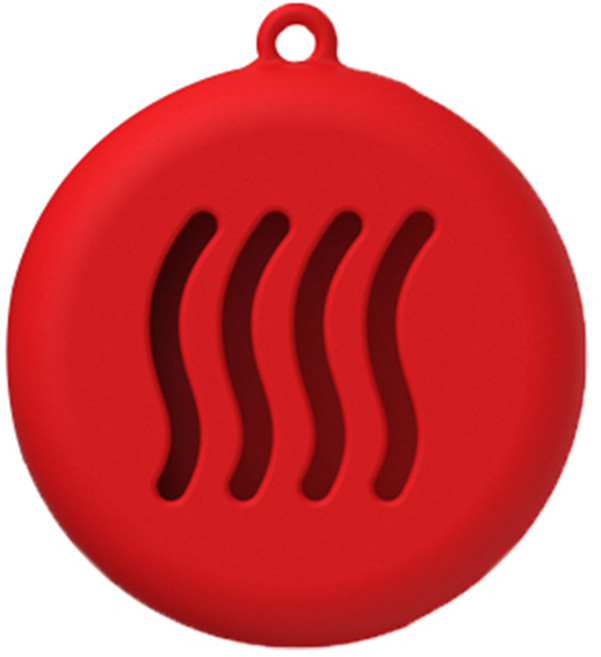 더플로우커머스 세척 가능한 퍼프 케이스, 레드, 1개