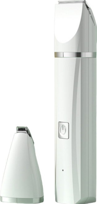 AHOYE 二合一低噪寵物電剪組, 白色, 1組