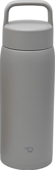 ZOJIRUSHI 象印 大容量吊環不銹鋼真空保溫杯, 暖灰色, 800ml, 1個