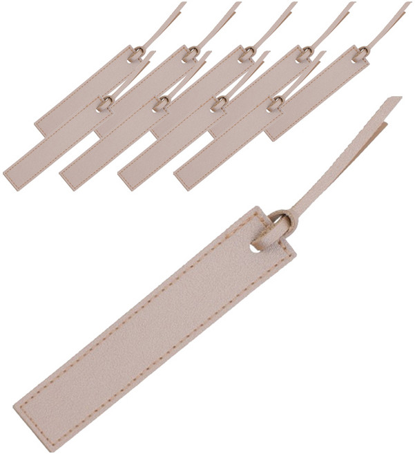 미소로운 고급스러운 표시 태슬 북마크, 베이지태슬, 10개