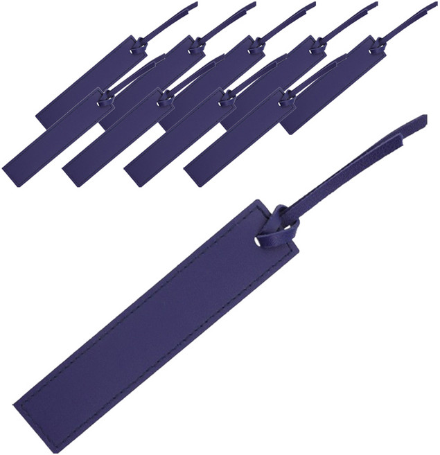 미소로운 고급스러운 표시 태슬 북마크, 네이비태슬, 10개