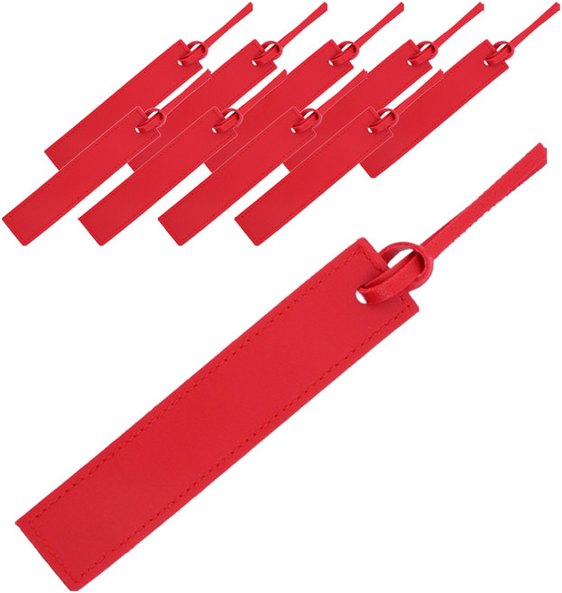 미소로운 고급스러운 표시 태슬 북마크, 레드태슬, 10개