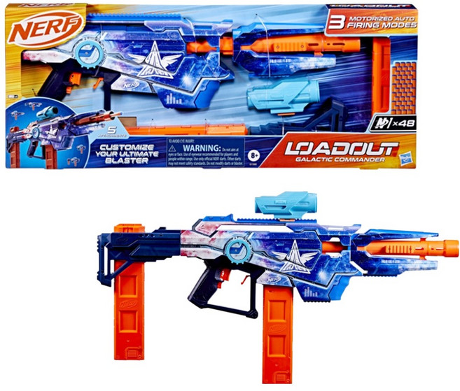 너프 해즈브로 로드아웃 갤럭틱 커맨더, 혼합색상, 1개