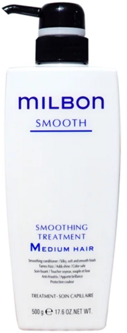 mILBOn 絲柔護髮素 M 一般髮, 500g, 1瓶