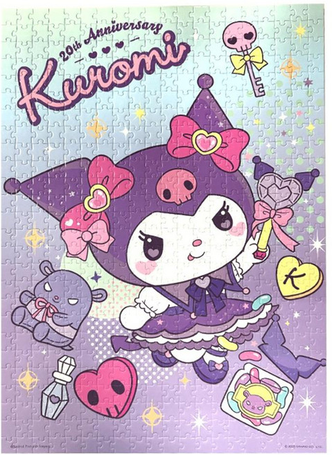 HUNDRED PICTURES 百耘圖 周年系列 Kuromi 酷洛米 俏皮魔法拼圖 HP0520-274 530 x 380mm, 混和顏色, 520片, 1盒