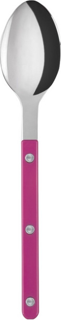 사브르 24SS 비스트로 샤이니 샐러드 스푼, Raspberry, 1개