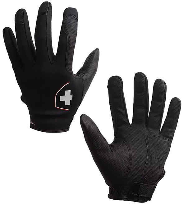 몽크로스 노컷 프리미엄 바다 민물 낚시장갑 양손착용 세트, 1세트, 블랙