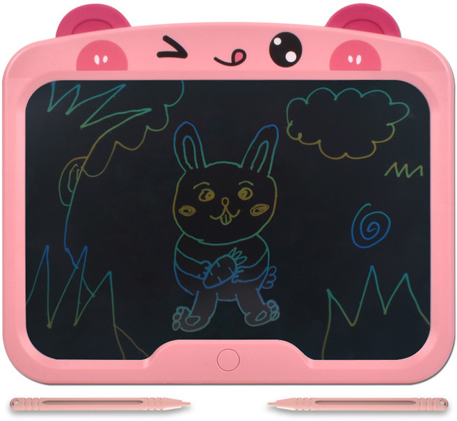 BDY LCD 전자 스케치 드로잉 패드 태블릿 중형, 토끼