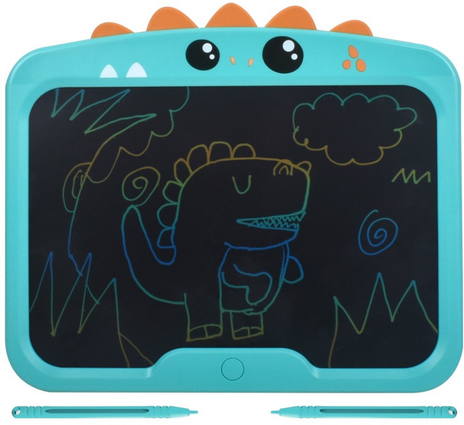 BDY LCD 전자 스케치 드로잉 패드 태블릿 중형, 공룡