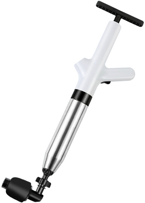 管道疏通器 含產品配件8件組, 白色