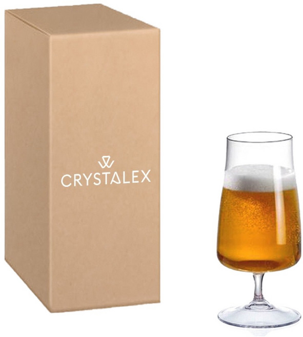 크리스탈렉스 알렉시아 플랫 맥주잔 380ml, 1개