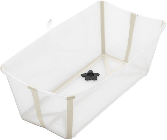 STOKKE Flexi Bath 摺疊式浴盆 39L, 奶油杏色, 1個