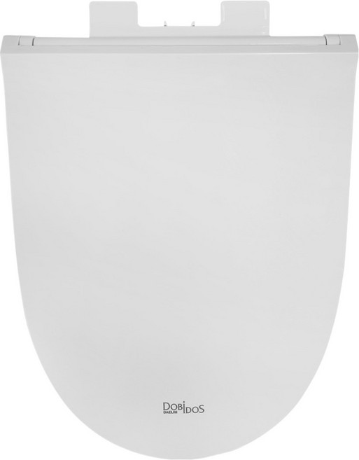 도비도스 대림 무소음 슬림 슬로우 다운 양변기 시트, 화이트, 1개