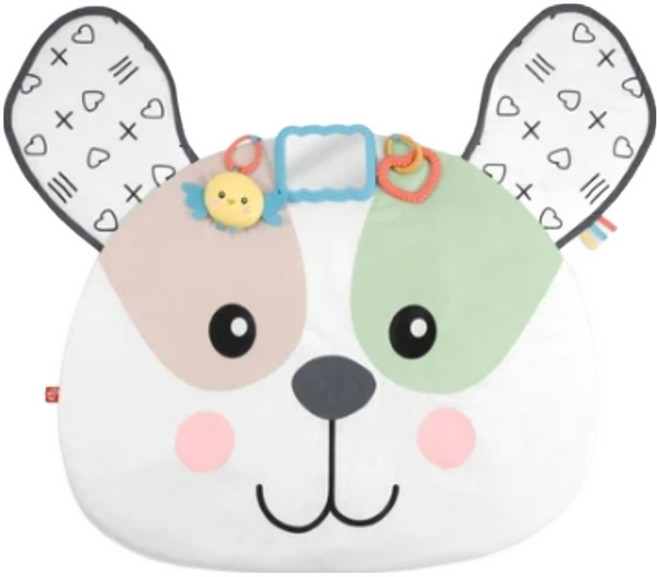 fisher-price 費雪 可愛趴趴狗遊戲墊, 白色