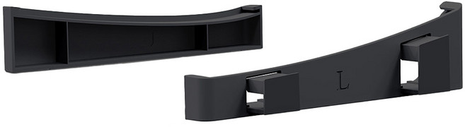 JYS PS5 PRO 主機橫放支架 PS5Slim 光碟版/數位版通用, WZL-25052706, 黑色, 1個