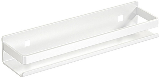 투데이리빙 무타공 모던 주방 선반 R99956, 화이트(R99956W), 1단