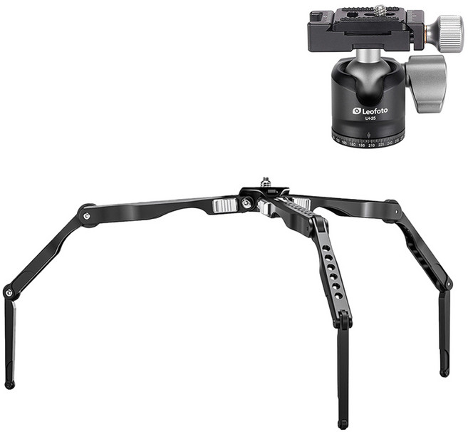 레오포토 미니삼각대 스파이더 + 미니 볼헤드 + 미니 볼헤드 세트, 1세트, 삼각대 스파이더(MT-04), 미니 볼헤드(MBC-22), 미니 볼헤드(LH-25+PU-25)