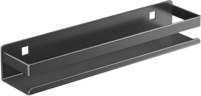 투데이리빙 무타공 모던 주방 선반 R99956, 그레이(R99956G), 1단