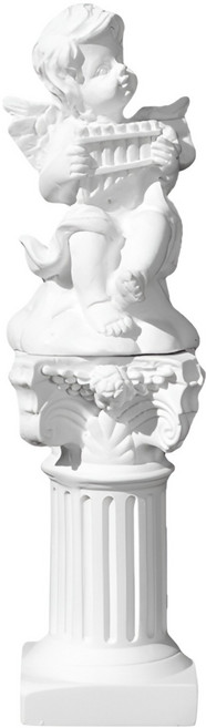 로시테라 악기 천사 미니 석고상 인테리어 소품 판