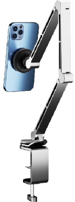 apin 맥세이프 침대 자바라 암거치대, 그레이, 1개