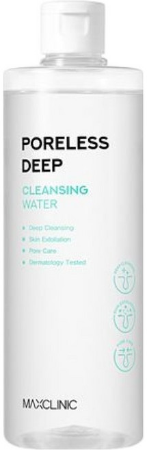 MAXCLINIC 毛孔修護深層卸妝水, 1個, 400ml