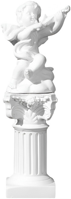 로시테라 악기 천사 미니 석고상 인테리어 소품 바이올린