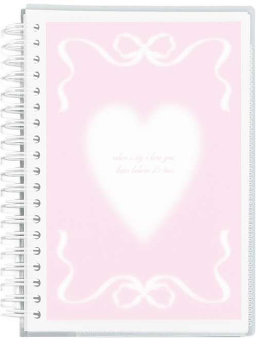 워너디스 어도러블 양면 이형지 보관 스티커북 S, 리본, 1개, 40매