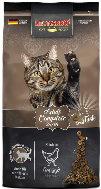 레오나르도 고양이 컴플리트 인도어 사료, 어덜트, 1.8kg, 1개