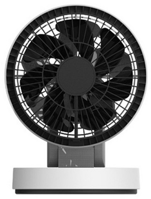 AIRMATE 艾美特 USB雙扇葉無線循環扇 內建電池可無線使用, 白色, UD805