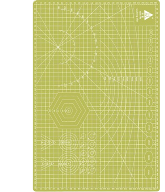 소담몰 두꺼운 커팅매트, 연두