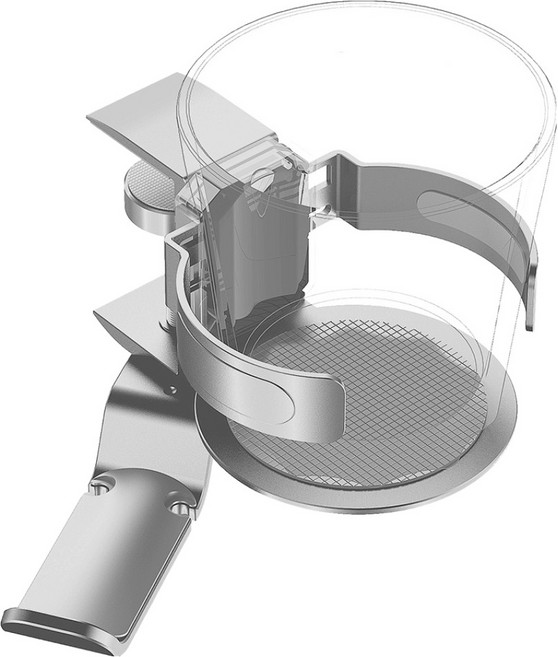 apin 2in1 컵홀더 책상 가방걸이 헤드셋 거치대, 실버, 1개, AC-HOLDER