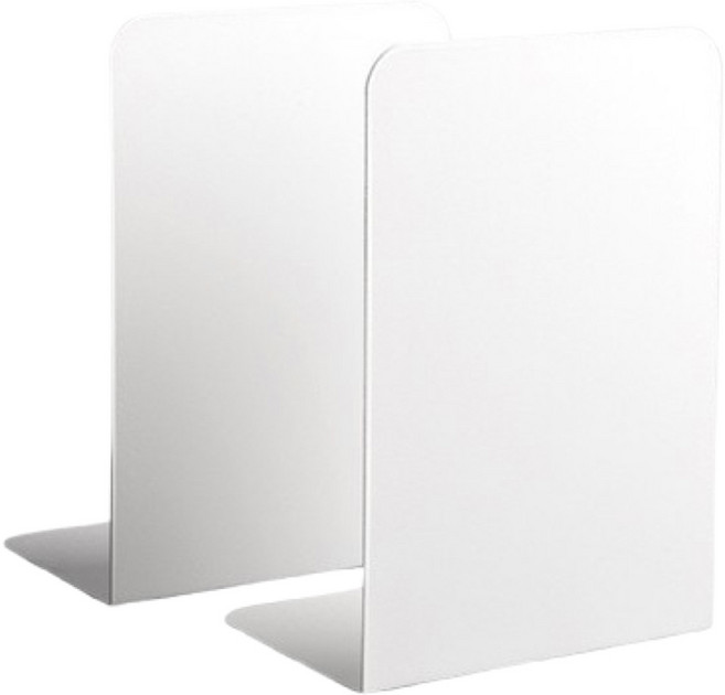 틴코 금속 접이식 심플 책꽂이 2p, 화이트