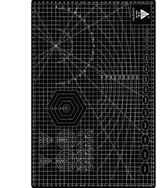 소담몰 두꺼운 커팅매트, 블랙