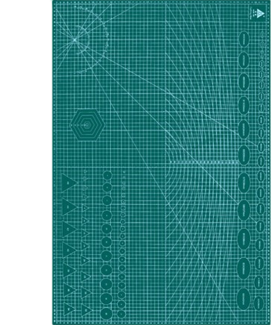 소담몰 두꺼운 커팅매트, 다크 그린