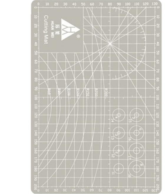 소담몰 두꺼운 커팅매트, 라이트 그레이