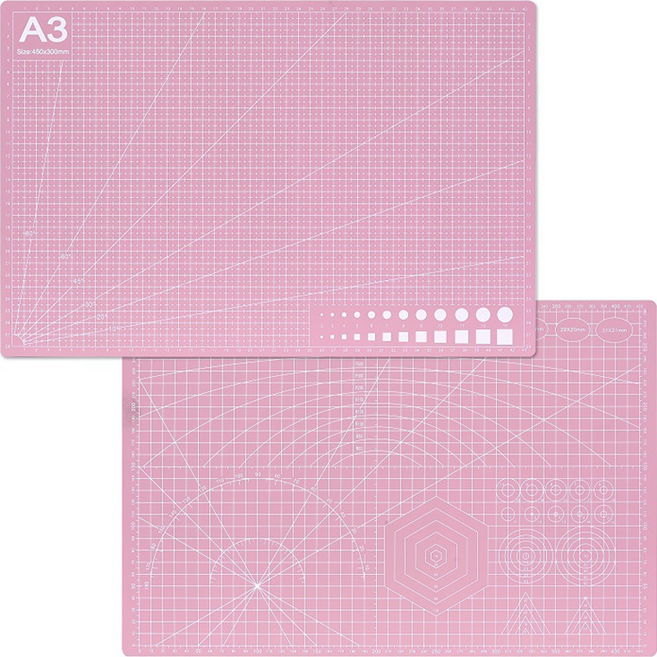 소담몰 튼튼한 커팅매트, 베이비핑크