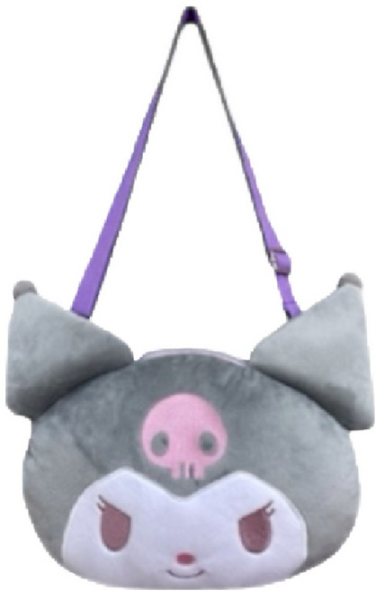 Sanrio 三麗鷗 造型斜揹小包, 酷洛米 灰色