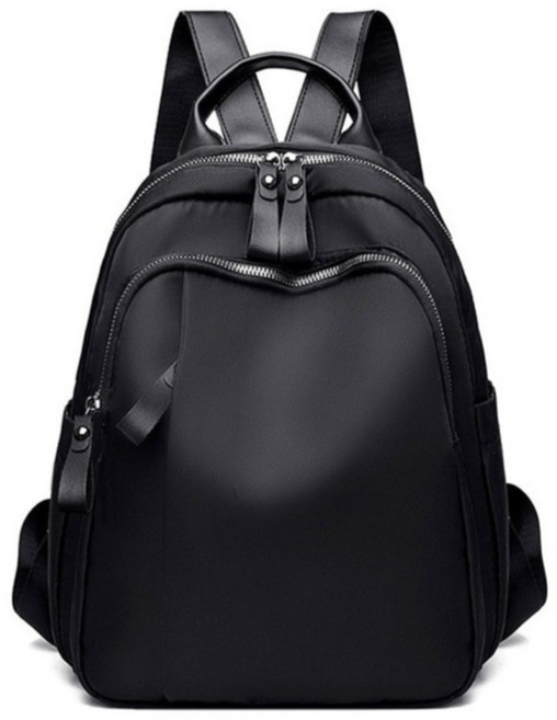 CCREANG 女款 輕便日常休閒大容量生活防水後背包 2475, 黑色