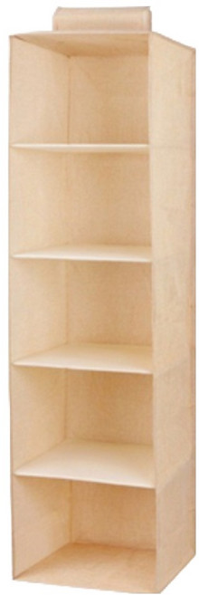 하이퍼 행잉 오거나이저 5단, 살구, 1개