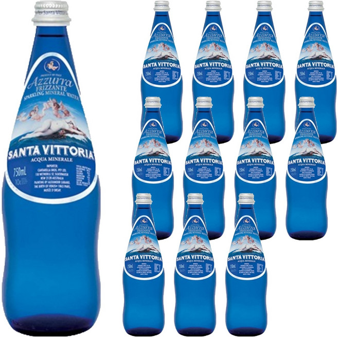 산타비토리아 탄산수, 12개, 750ml