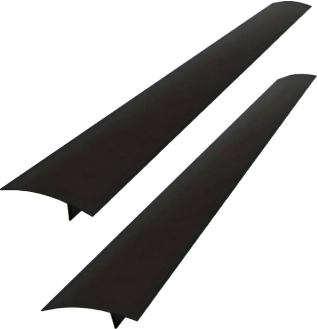 센스팡 잘라쓰는 틈새 실리콘 커버 2p, 블랙, 2개