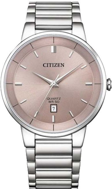 CITIZEN 紳士休閒鋼帶錶 BI5120-51Z
