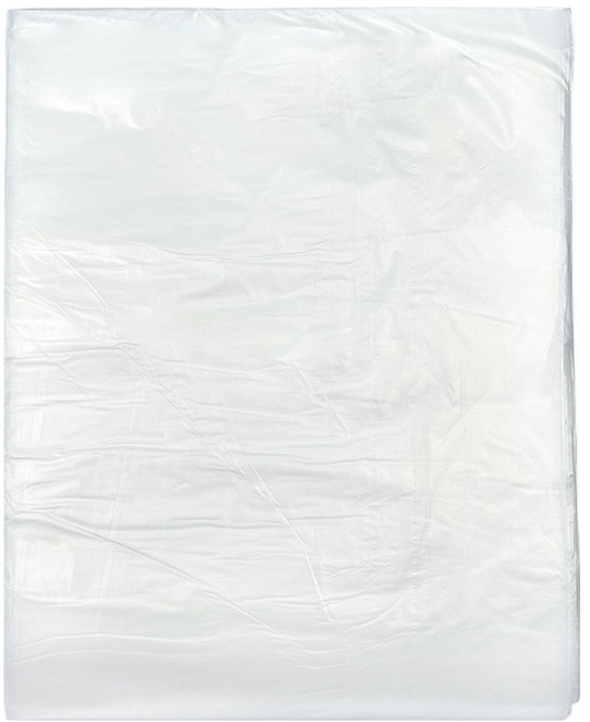 월드크린 분리수거 배접 비닐봉투 백색, 80L, 20개